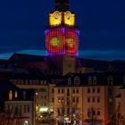 900 Jahre Plauen- Lichtspiele am Rathausturm