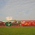 900mm Industrie-Elektrolokomotive El3 mit Kohlewagen