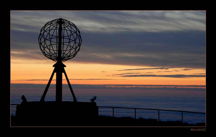 (92) Sonnenuntergang am Nordkap