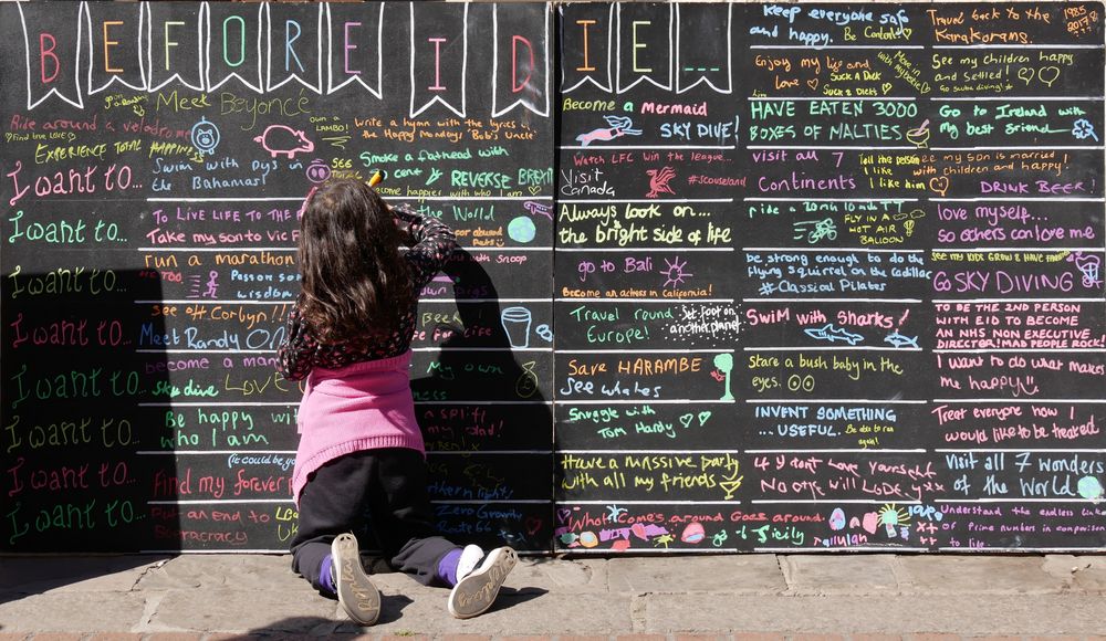 Before I die ... von Herbert Pregel