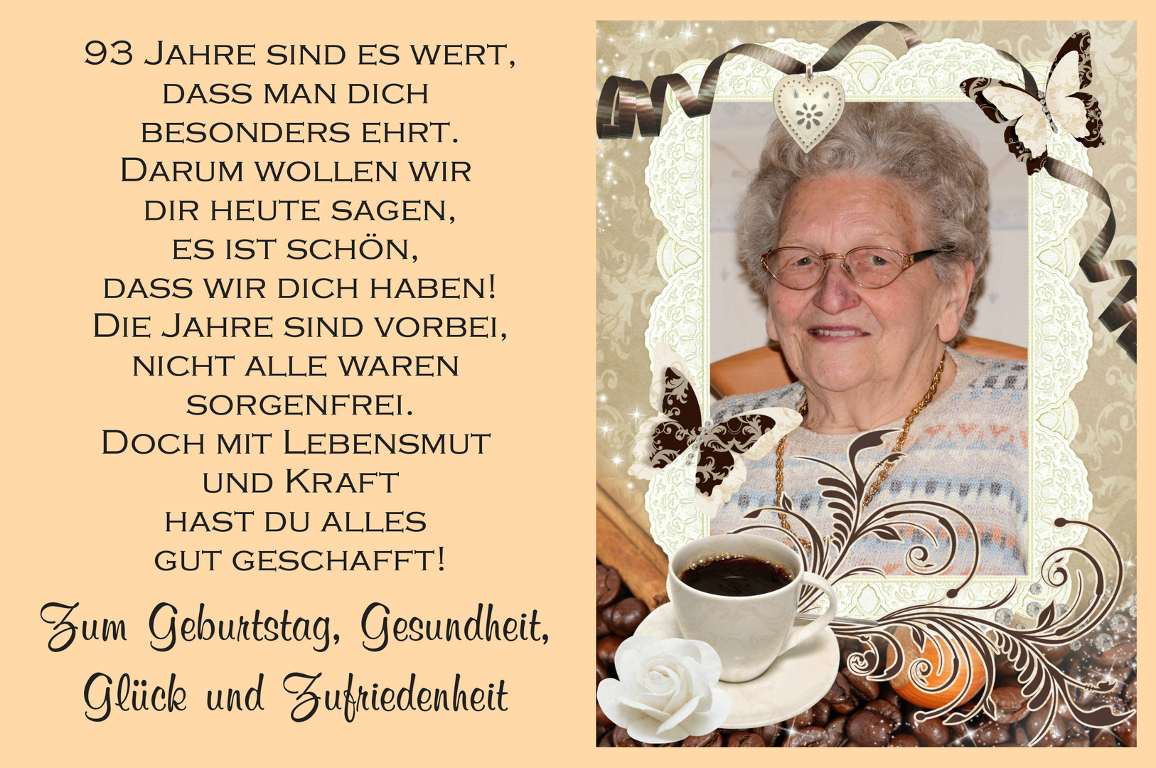 93 Jahre meine Mutter