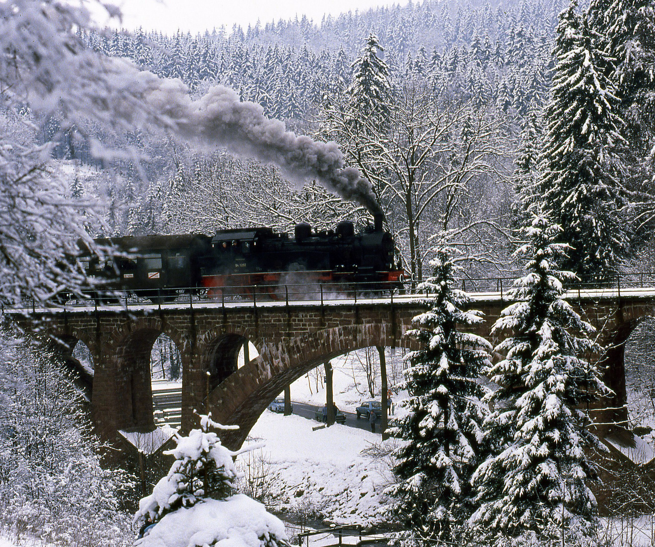 94 1292 im verschneitenThüringer Wald