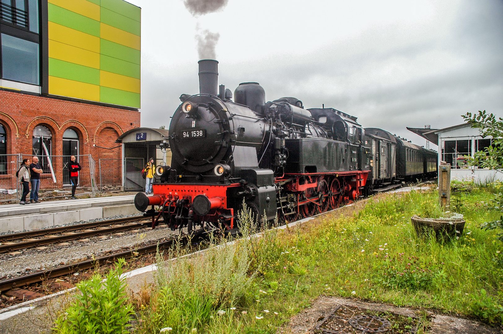 94 1538 am Bahnhof Ilmenau