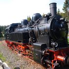 94 1538 bei der Ausfahrt vom Bahnhof Rennsteig