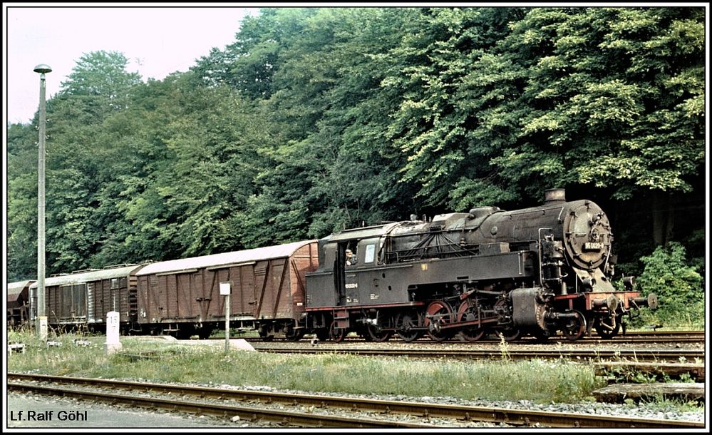 95 0020 im Kopfbahnhof  Rauenstein 