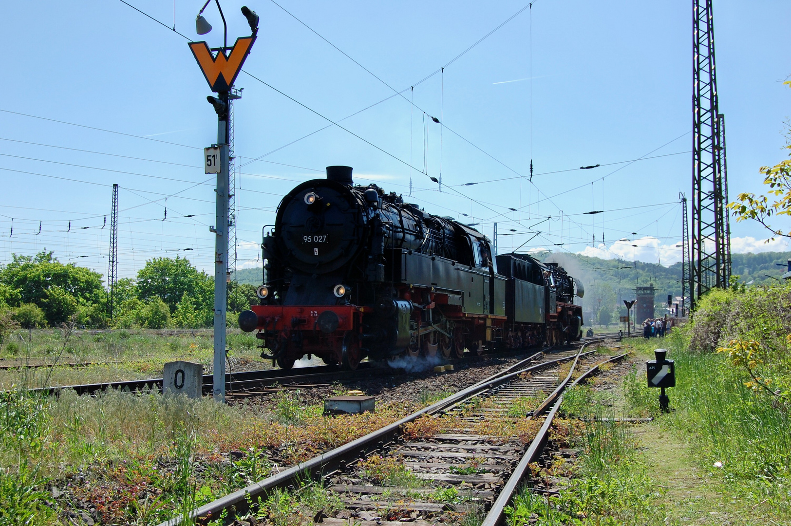 95 027 am Pfingstwochenende in Blankenburg/Harz