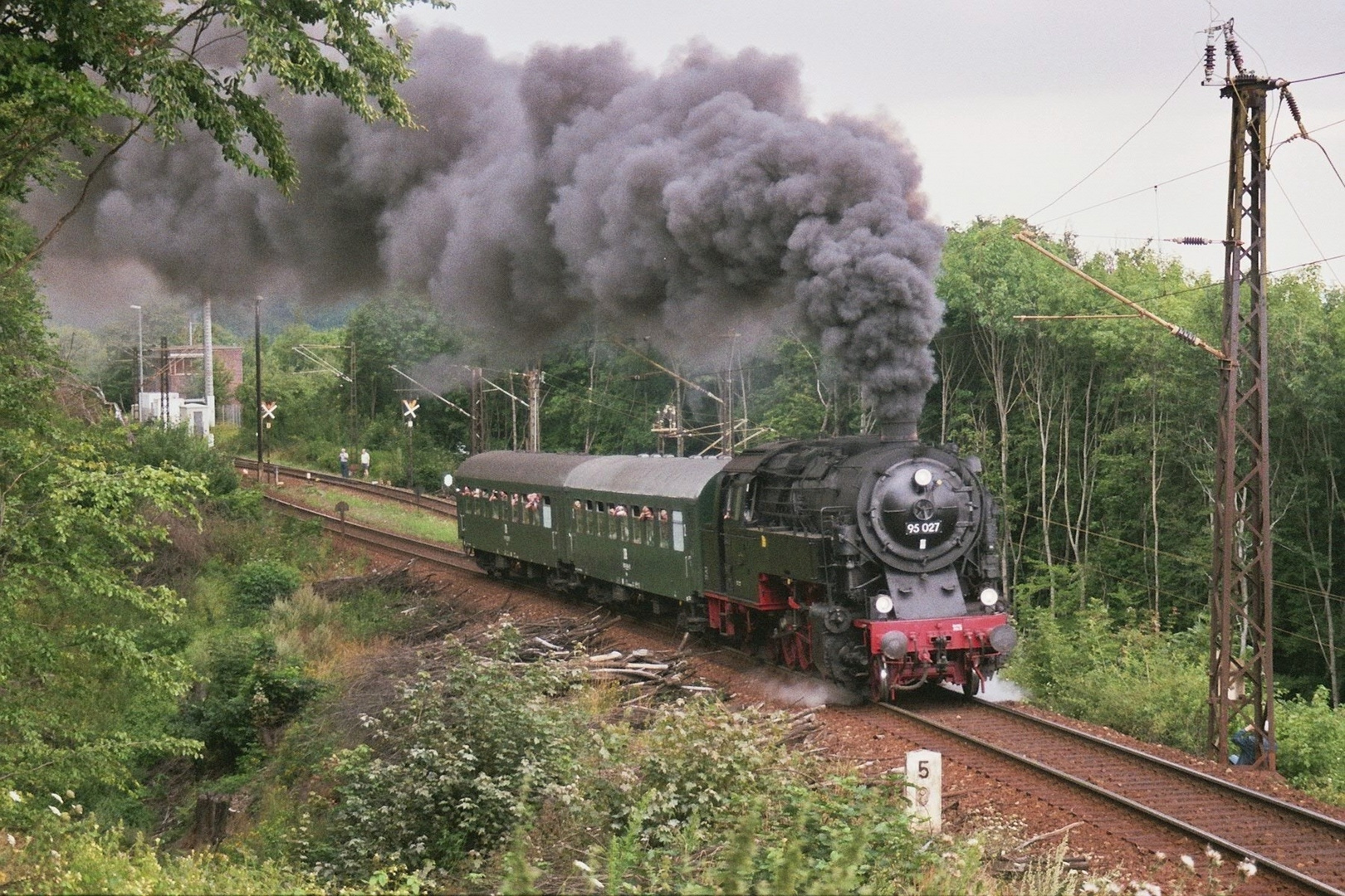 95 027 dafür wurde Sie gebaut(Steilstrecken)...jetzt das zweite Leben im Harz