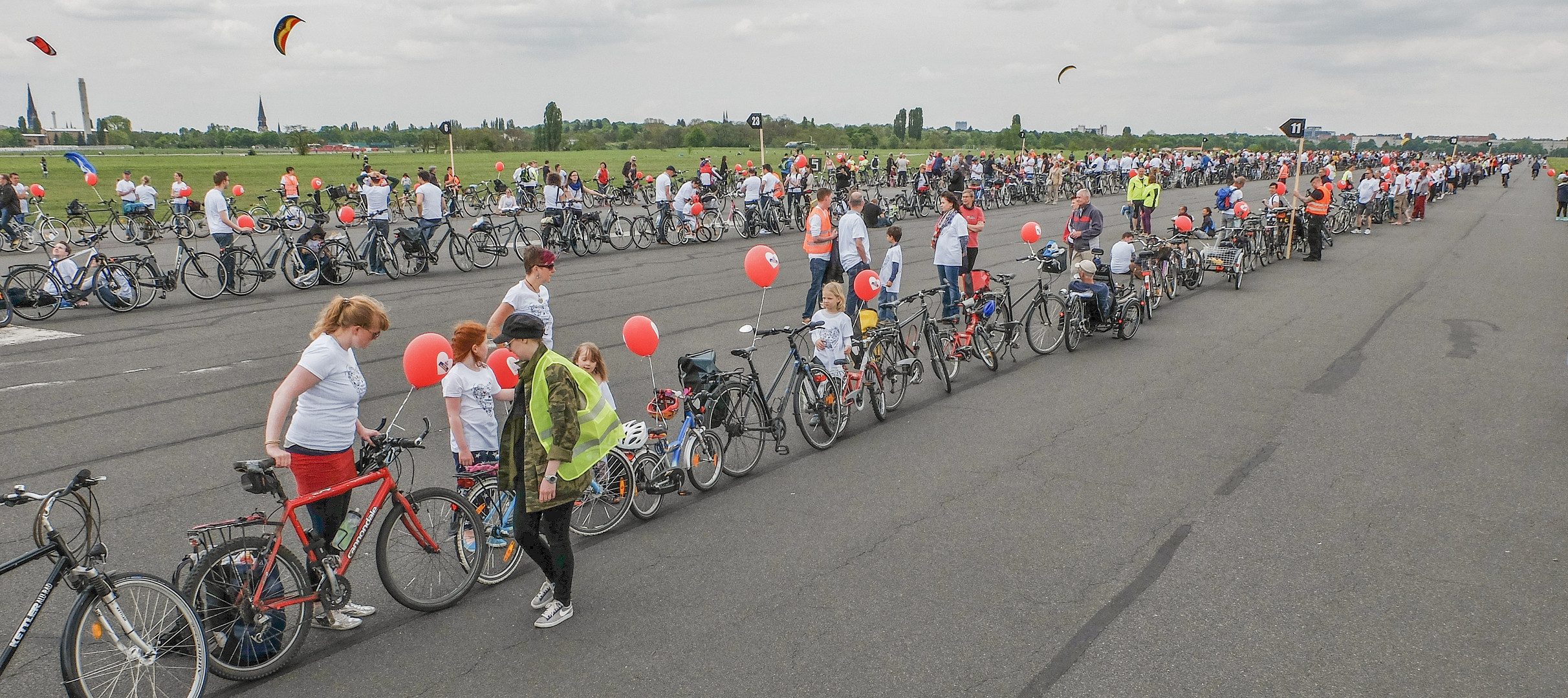 9.5.2015 Fahrradschlangeweltrekord