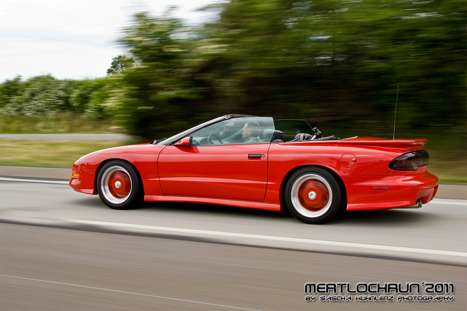 95er Pontiac Firebird Cabrio (on the way to Mertloch)