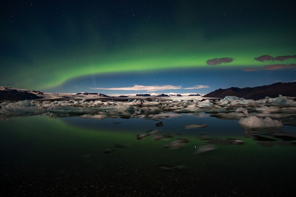  Jökulsárlón - Gletschersee Island von NataGl