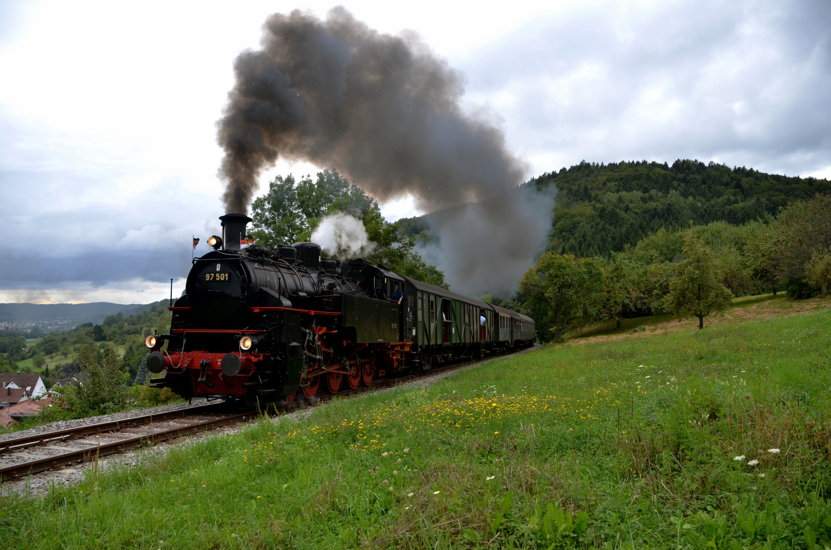 97 501 auf dem Weg nach Welzheim III