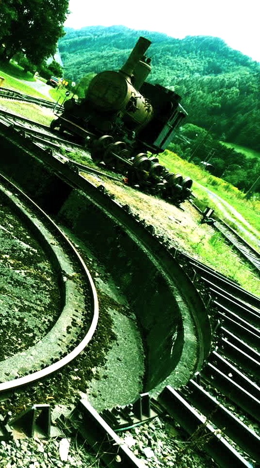 97er am verlassenen Vordernberger Bahnhof