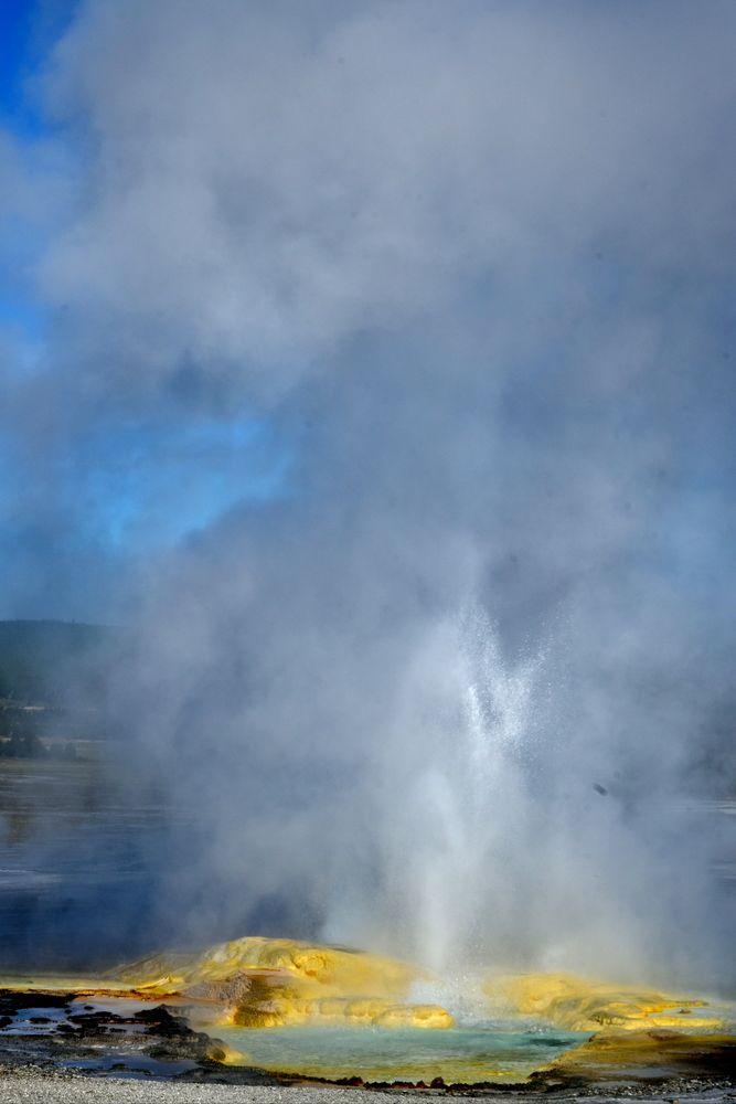 Geysir von Alexandra Ebbeler