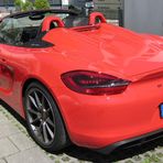 981 Spyder - man's dream comes true in sexy red dress
