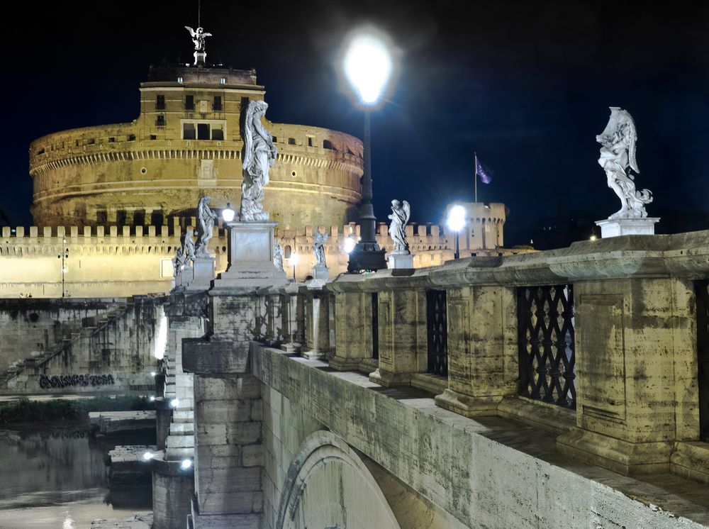 Ponte St.Angelo, Rom von Kurt ebling