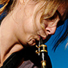 98x98 Die Saxofonistin