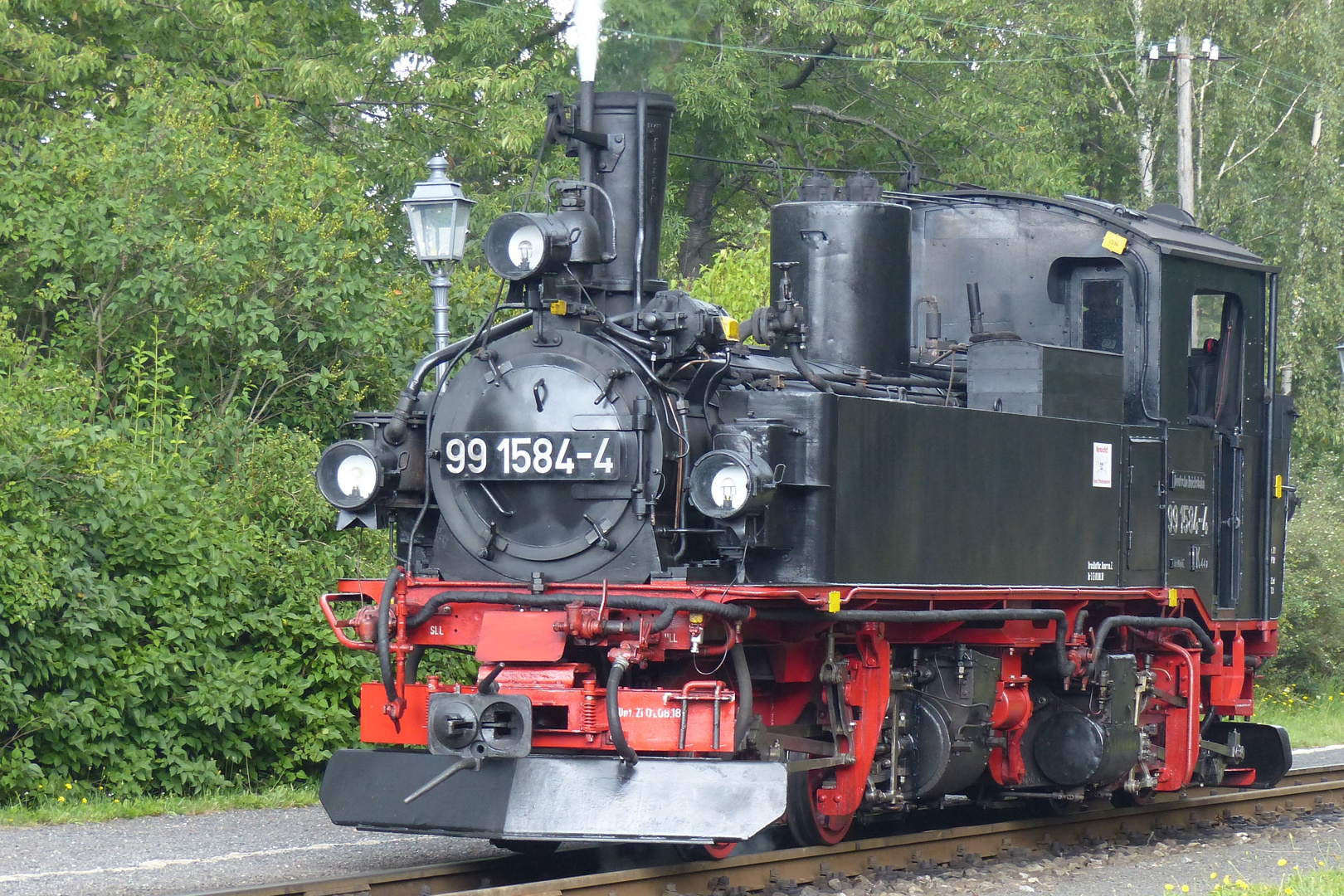  99 1584-4 sä. IV K Reko DR Ep.IV Döllnitzbahn