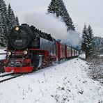 99 222 kurz vor dem Bahnhof Sorge