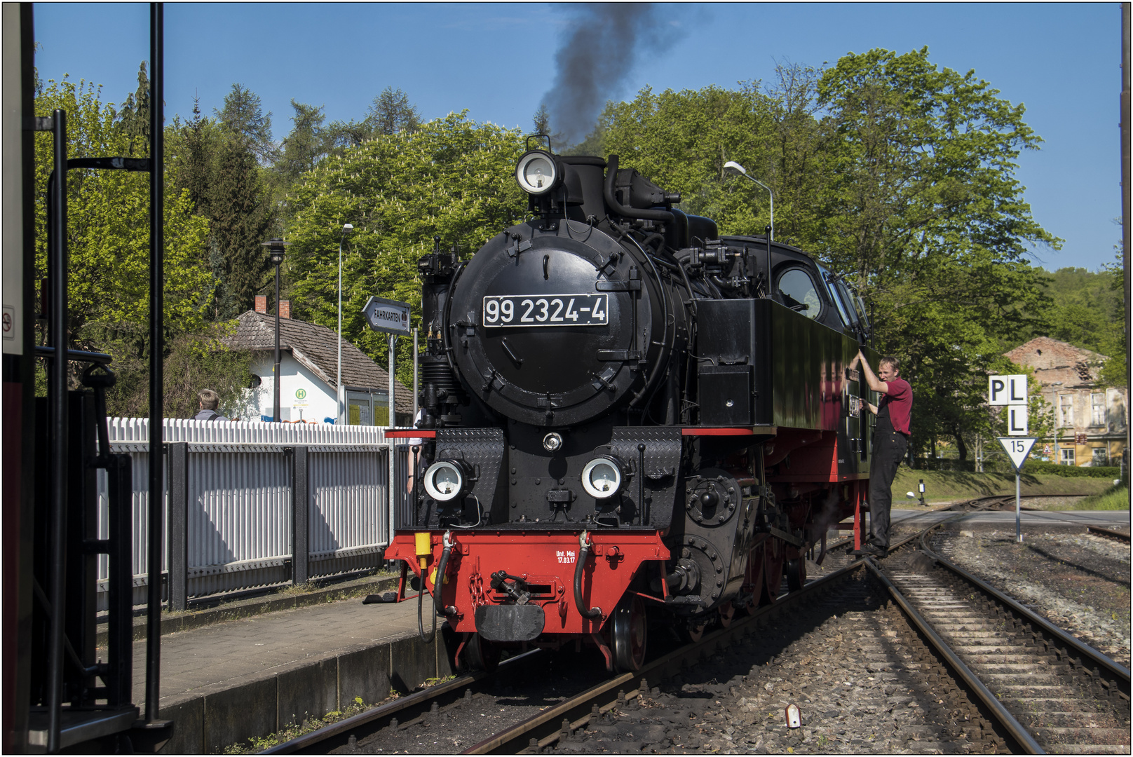 99 23244 (14.05.2017) 9 Foto & Bild fotos, ostsee, bahnhof Bilder