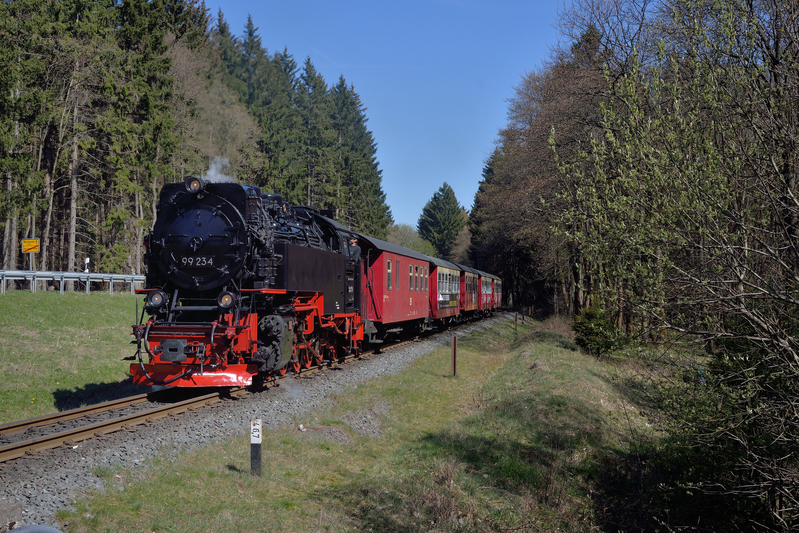 99 234 am 22.04.19 vor Drei Annen Hohne