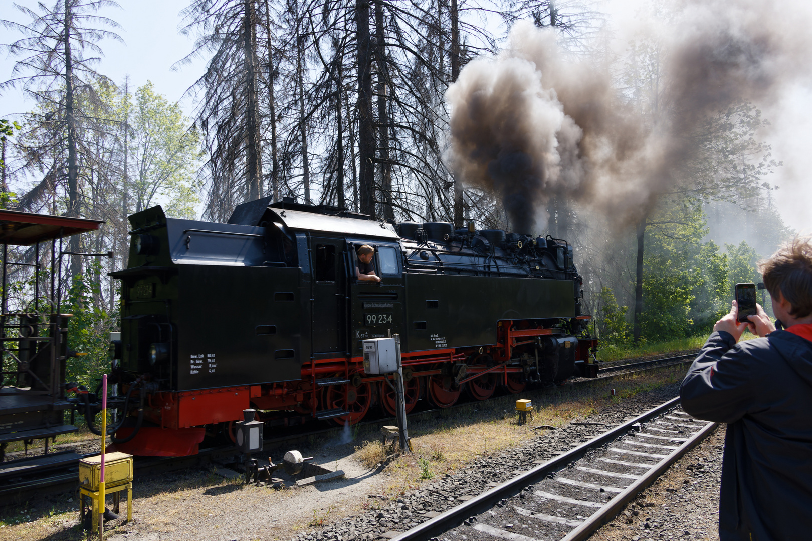 99 234 der Harzer Schmalspurbahnen 