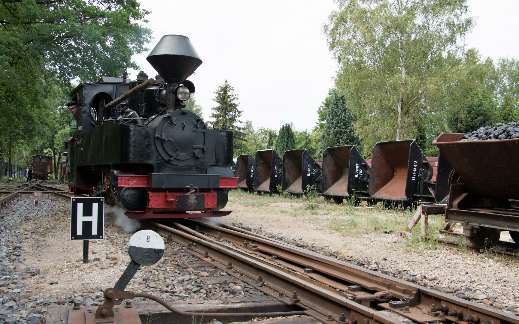 99 3315-1  der Muskauer Waldeisenbahn...