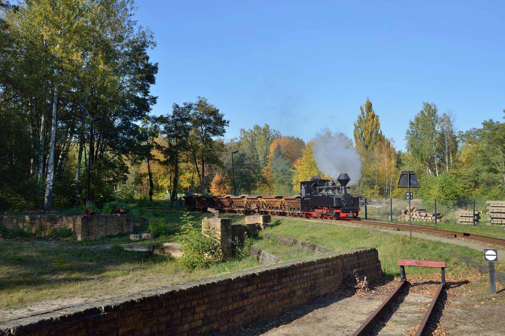 99 3315 am 25.10.20 bei der Einfahrt in Weißwasser