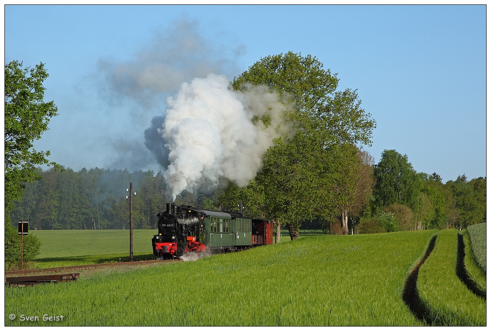 99 4633 morgens mit einem Gmp nach Lindenberg