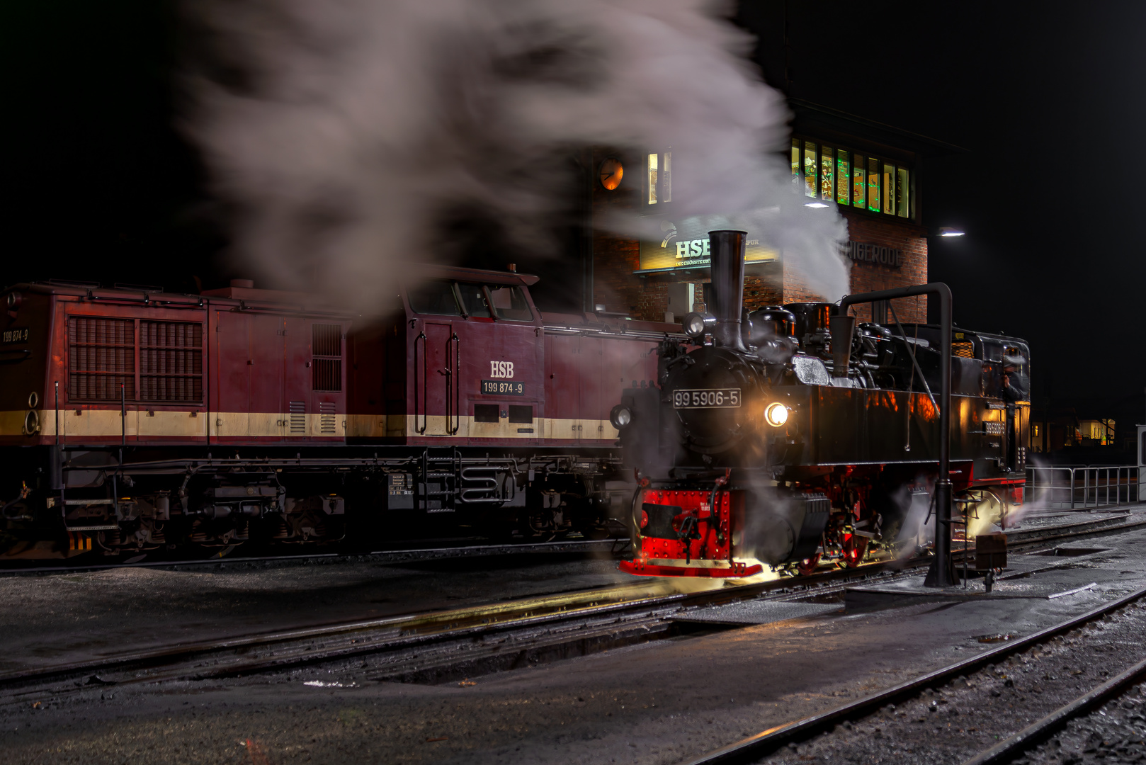 99 5906-5 im Bw Wernigerode