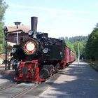 99 5906 in Alexisbad am 7.8.2007 anläßlich "120 Jahre Selketalbahn"