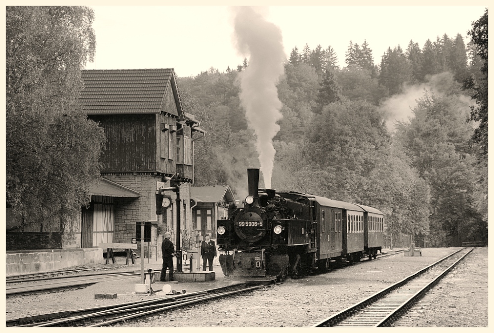 99 5906 in Alexisbad. Vorgestern, gestern oder heute?