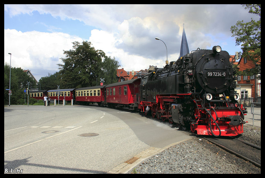 99 7234 der HSB in Wernigerode