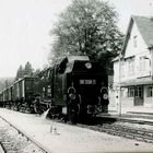 99 7238 mit Güterzug in Drei Annen Hohne im Jahre 1986