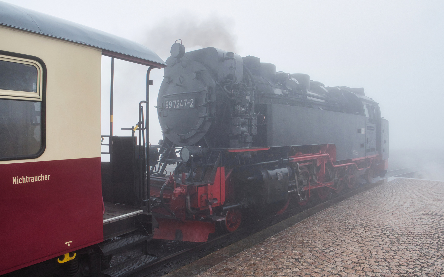 99 7247 auf dem Brocken