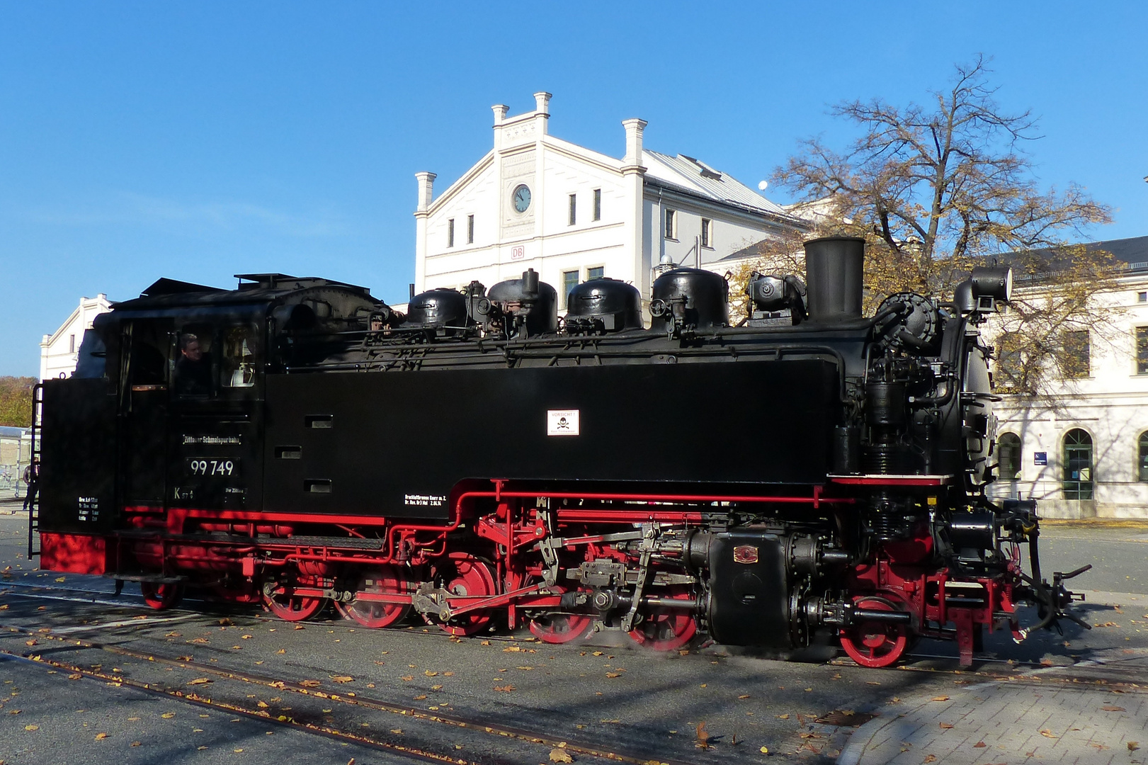 99 749 der SOEG (Zittauer Schmalspurbahn)