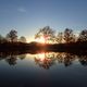 Sonnenuntergang am Gerzensee 