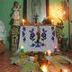 El tradicional altar de Muertos de Tabasco, Mxico.