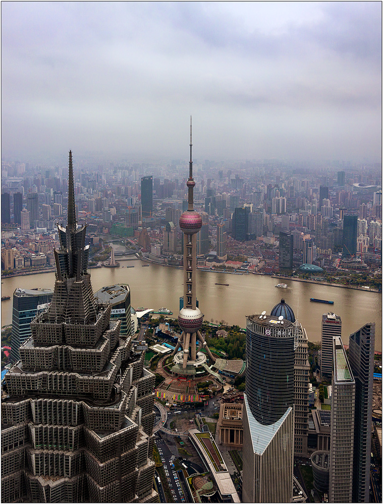 ...Shanghai Ausblick... von André Heidner