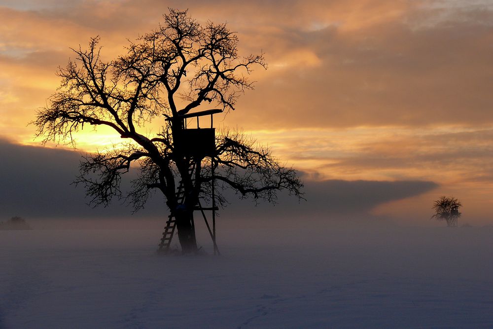 Magischer Winterabend von Klaus Schmückle 