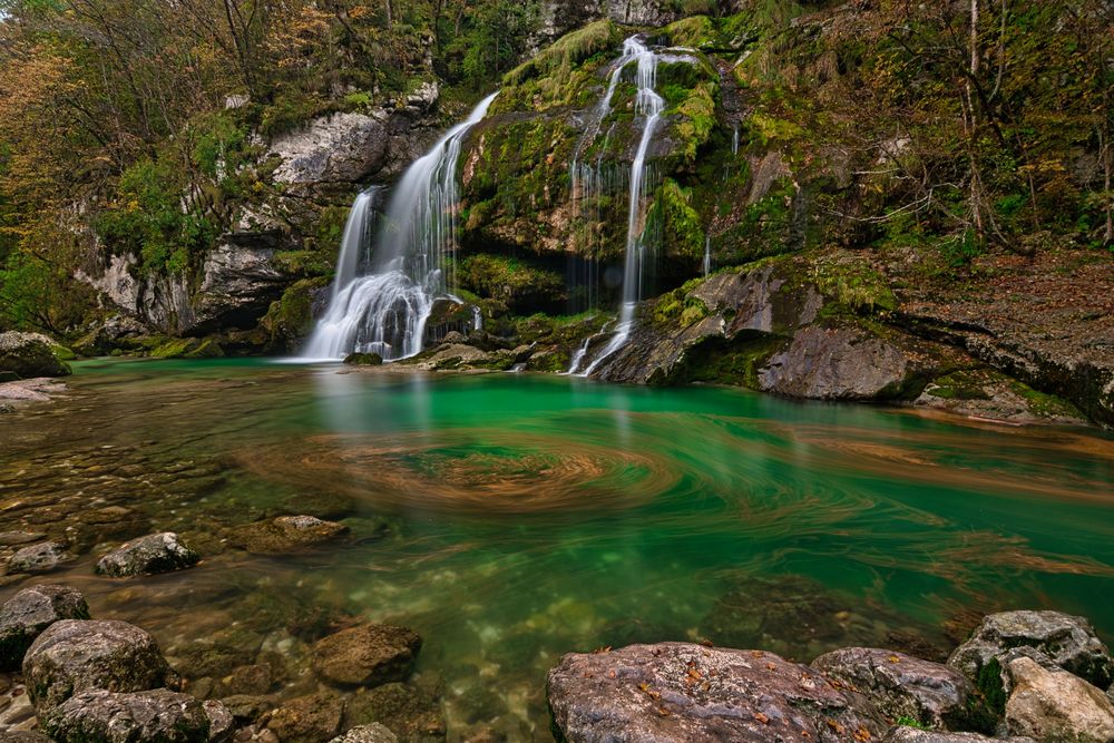 Slovenien Virje Wasserfall von UGehrmann
