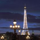 à 19:30"Copyright Tour Eiffel - Illuminations Pierre Bideau"