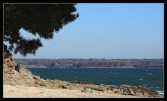 " A 300m de chez moi la Plage de Kerveltrec cet aprés-midi "