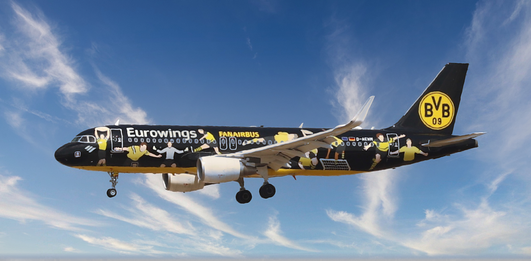 A 320 BVB Fan Airbus