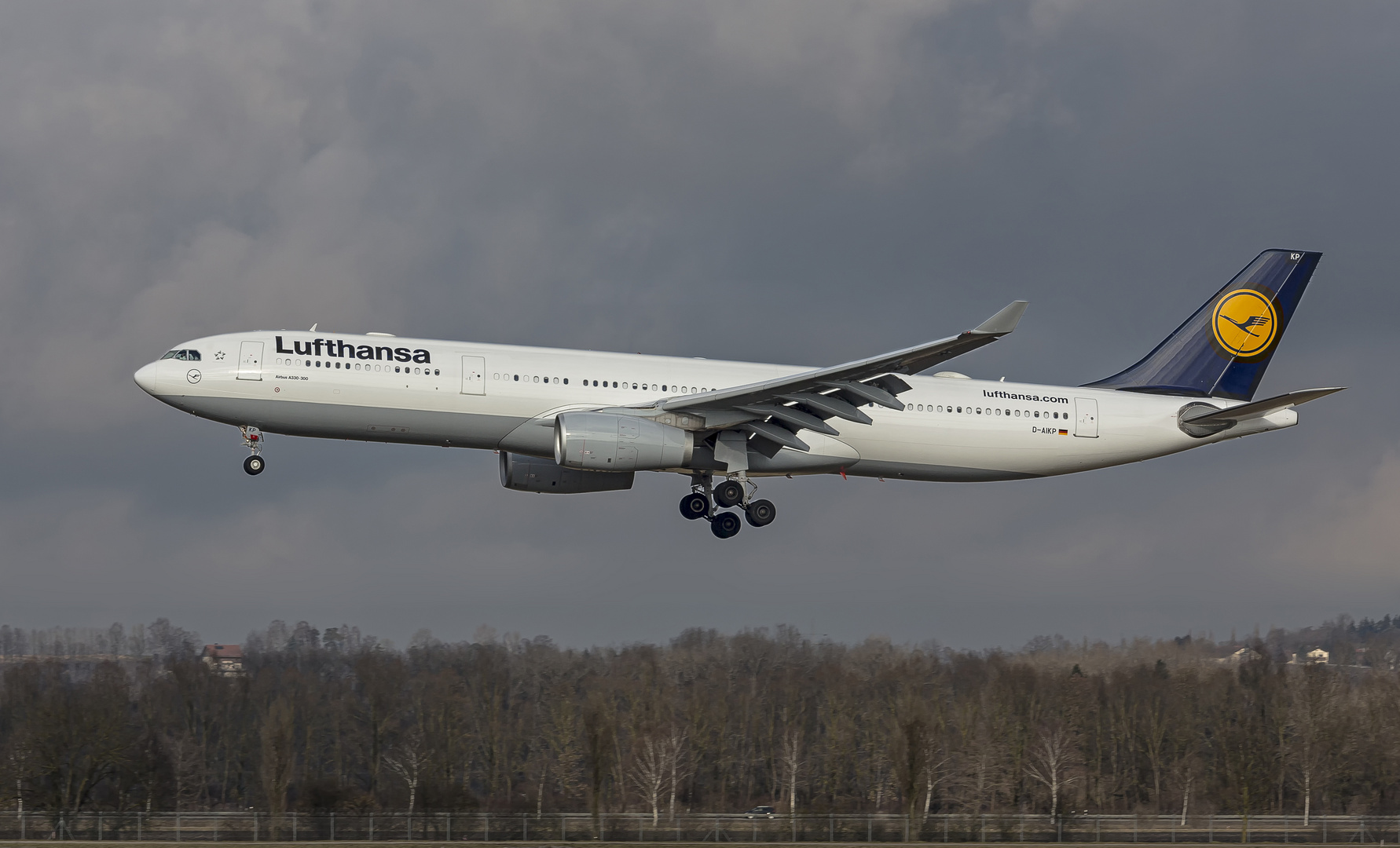 A 330-300 im Landeanflug