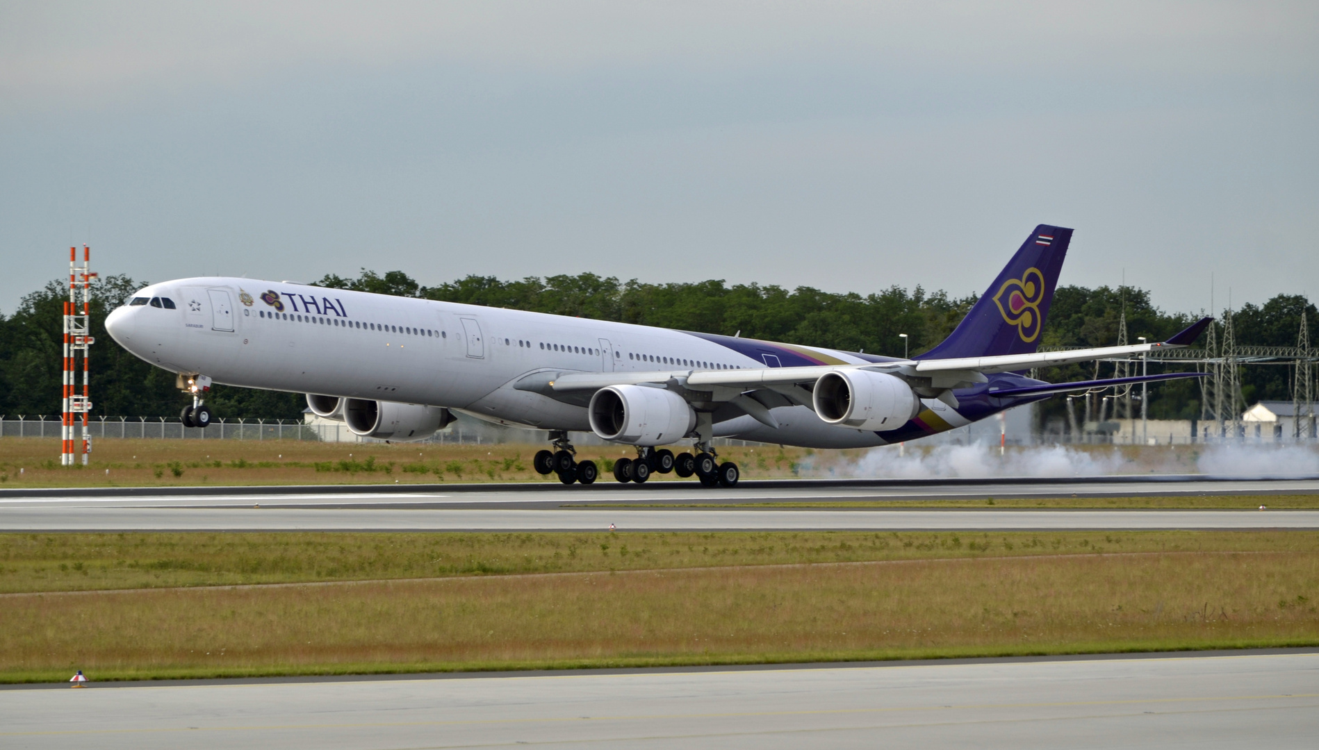 A 340 Arrival Nordbahn