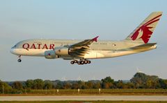 A 380 A7-APB, Qatar Airways