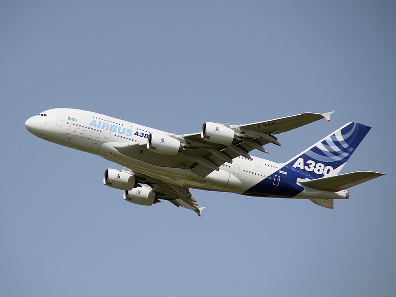 A 380 bei der ILA 2010