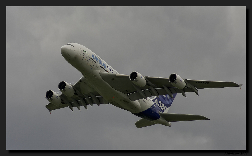 A 380 bei der ILA Berlin 13.06.2010