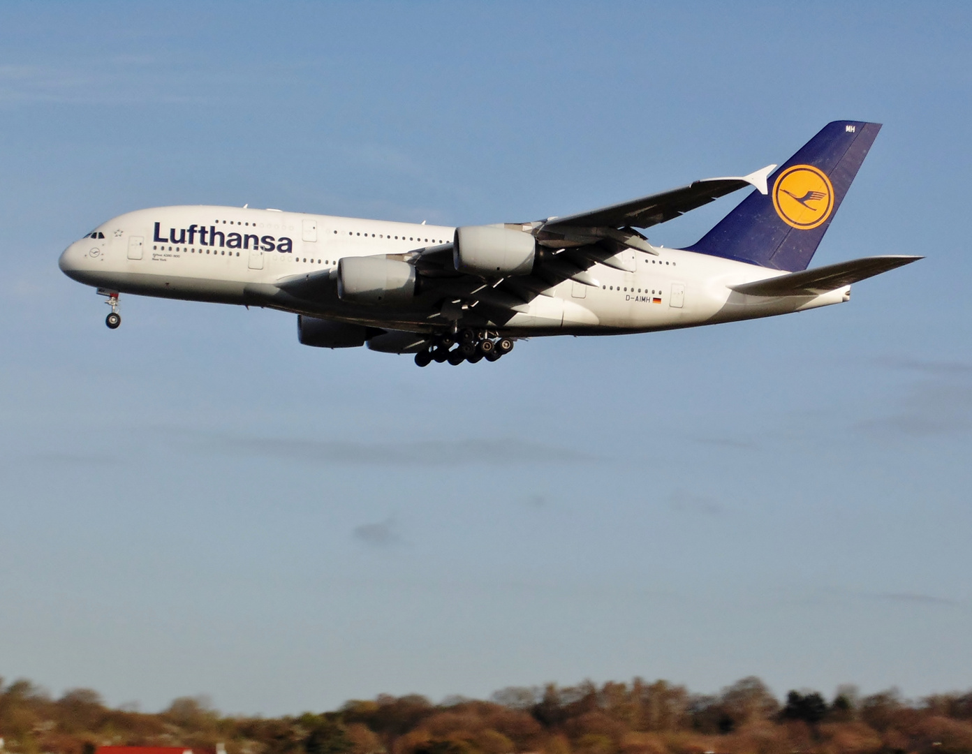 A 380 D-AIMH, Lufthansa