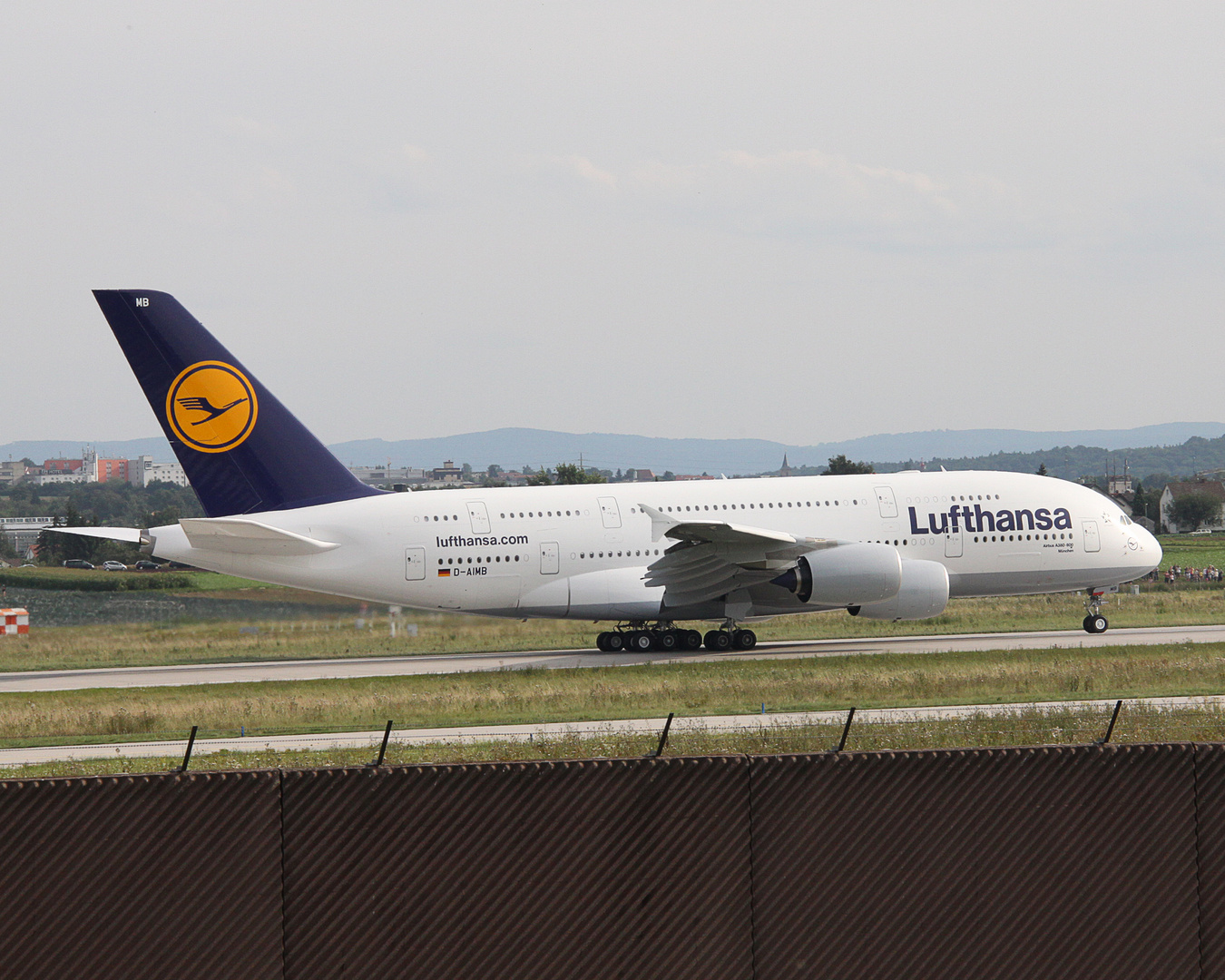 A-380 Flughafen Stuttgart Trainingsflug